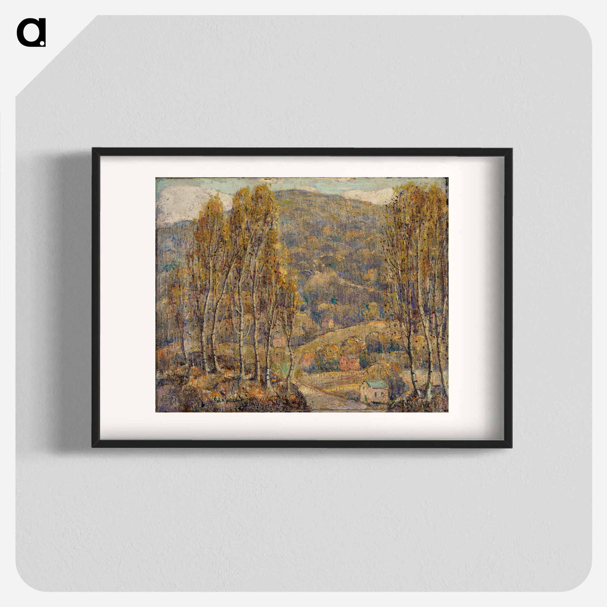 Beeches - Ernest Lawson Poster.