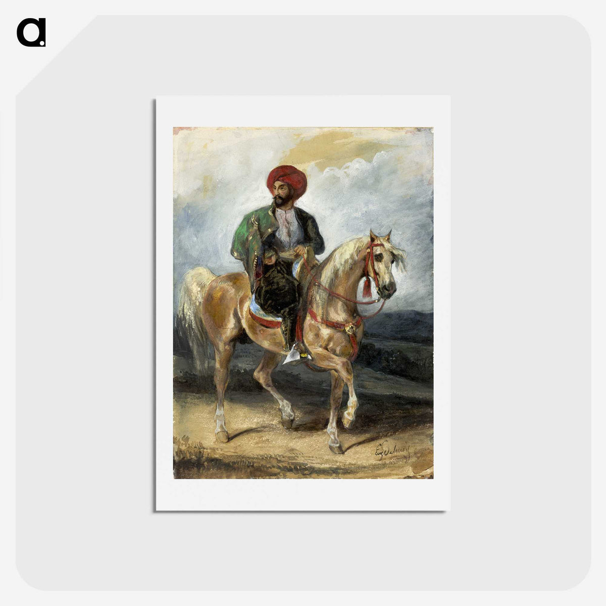 1-5_Eugene-Delacroix_hagaki