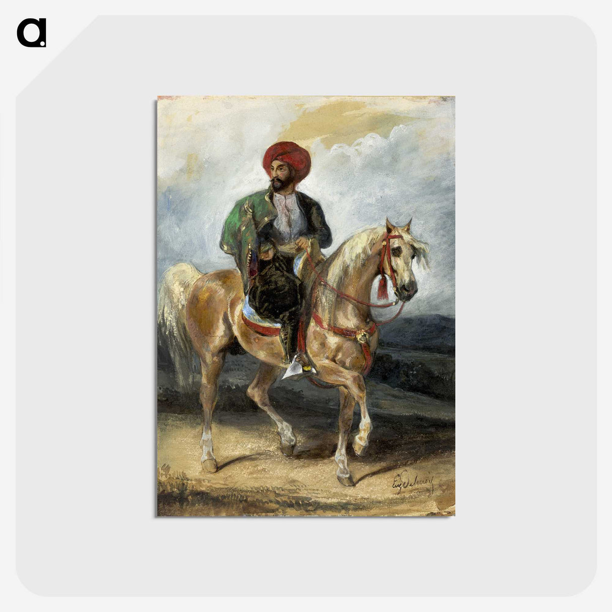 1-5_Eugene-Delacroix_postcard