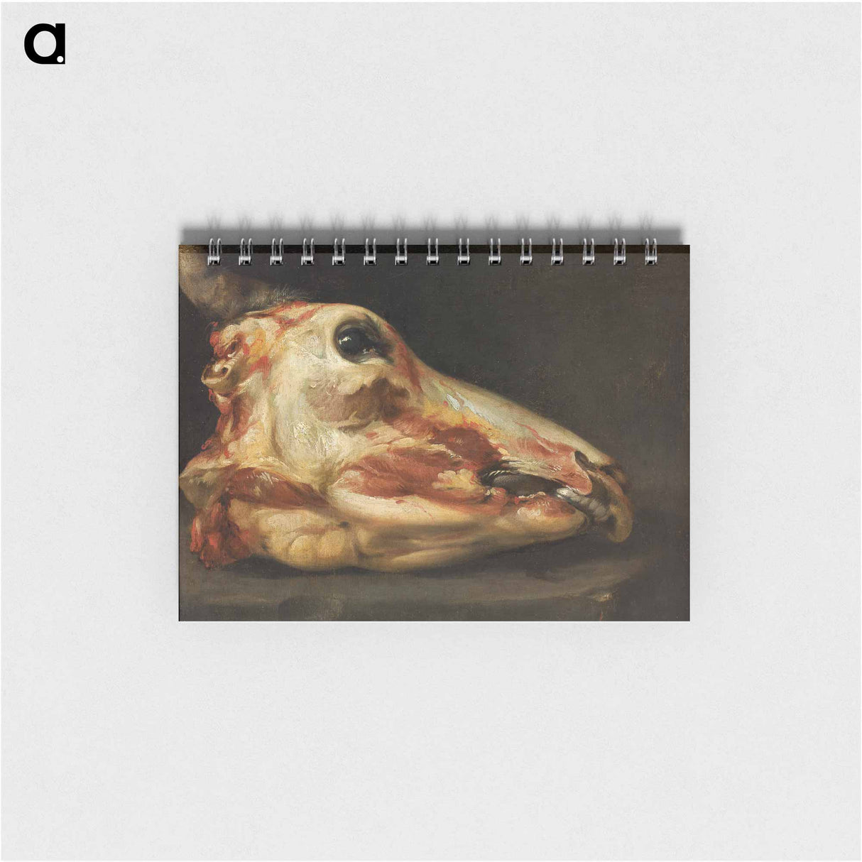 Skinned Head of an Ox - フランシスコ デ ゴヤ Memo.