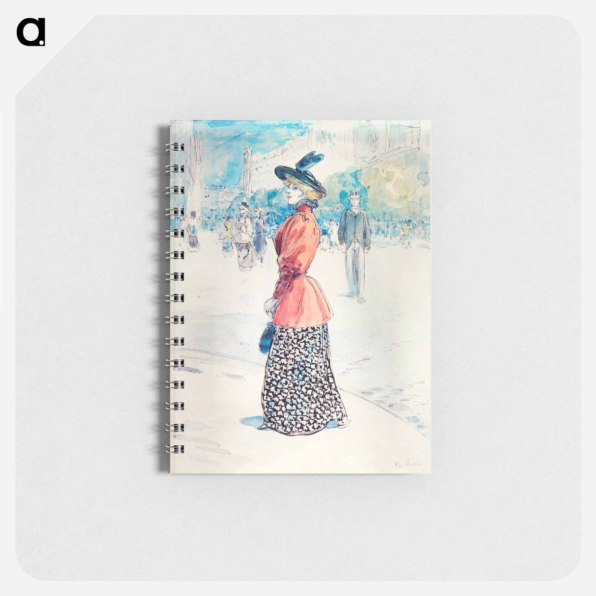 Elegant on a boulevard - アンリ ソム Memo.