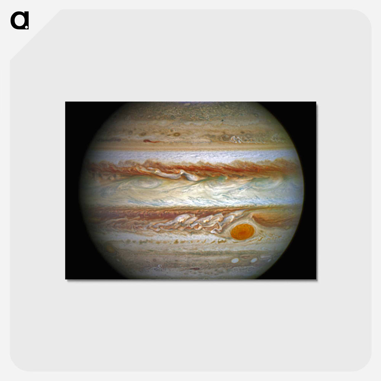 アートポストカード-Jupiter's Auroras
- ハッブル画像 Postcard.