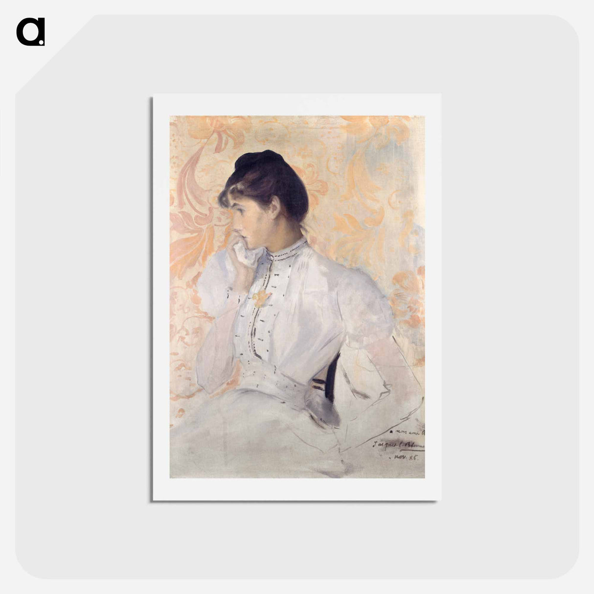 アートポストカード-Henriette Chabot
- ジャック エミール ブランシュ Postcard.