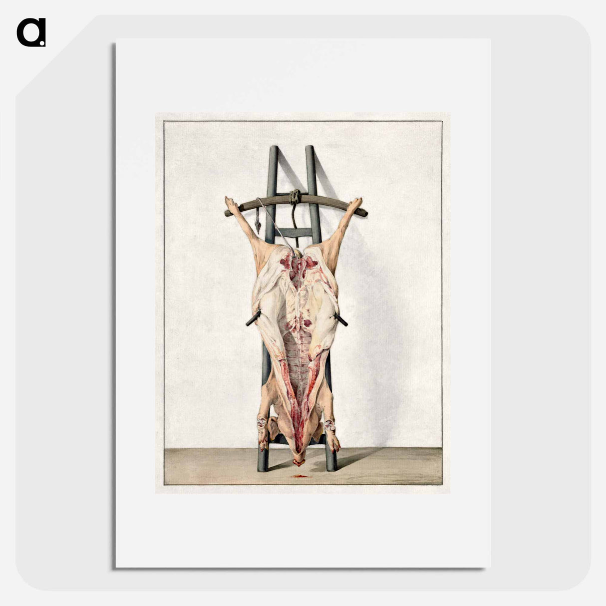 Dead pig - ジャン ベルナール Poster.