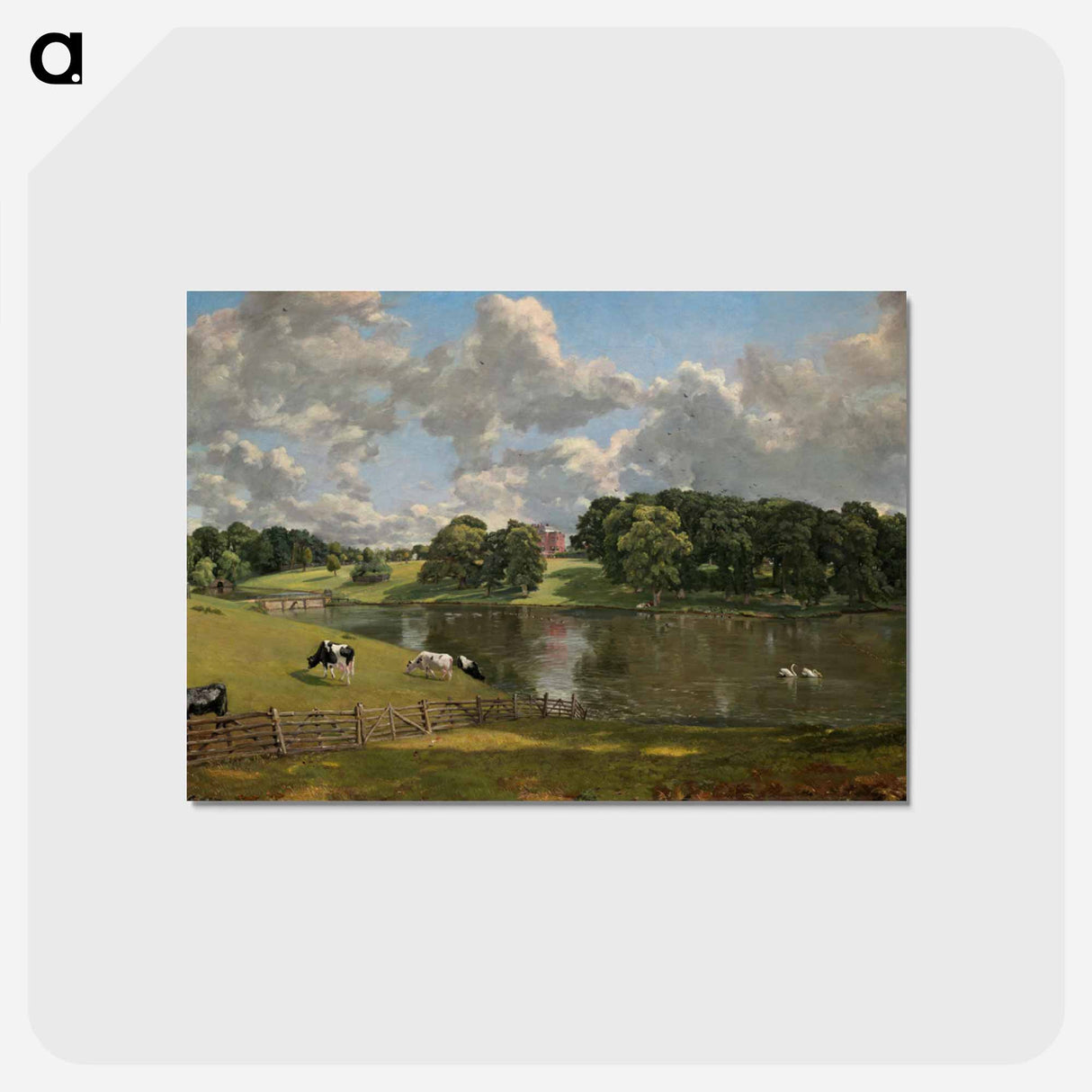 アートポストカード-Wivenhoe Park
- ジョン コンスタブル Postcard.