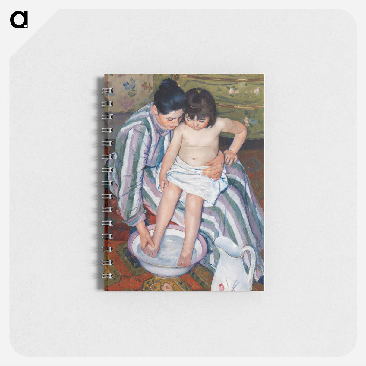 The Child’s Bath - メアリー カサット Memo.