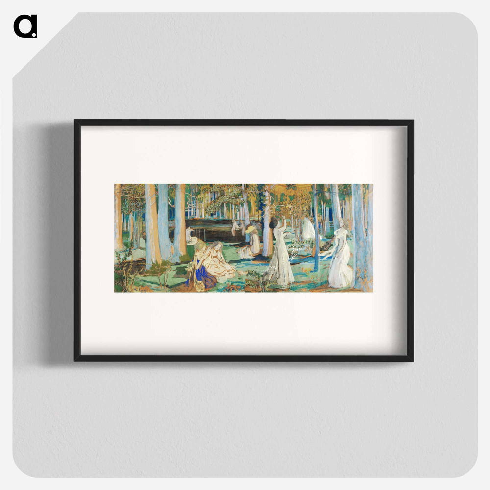 The Sacred Wood - Maurice Denis Poster.