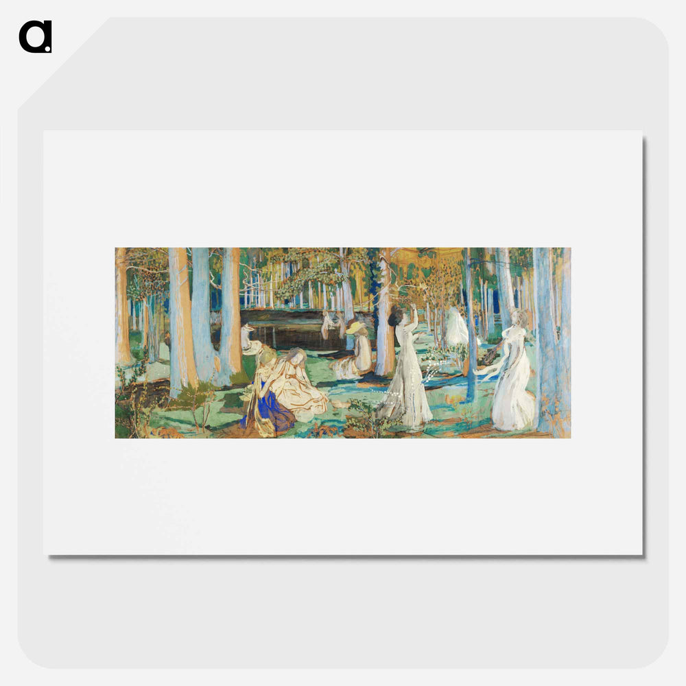 The Sacred Wood - Maurice Denis Poster.