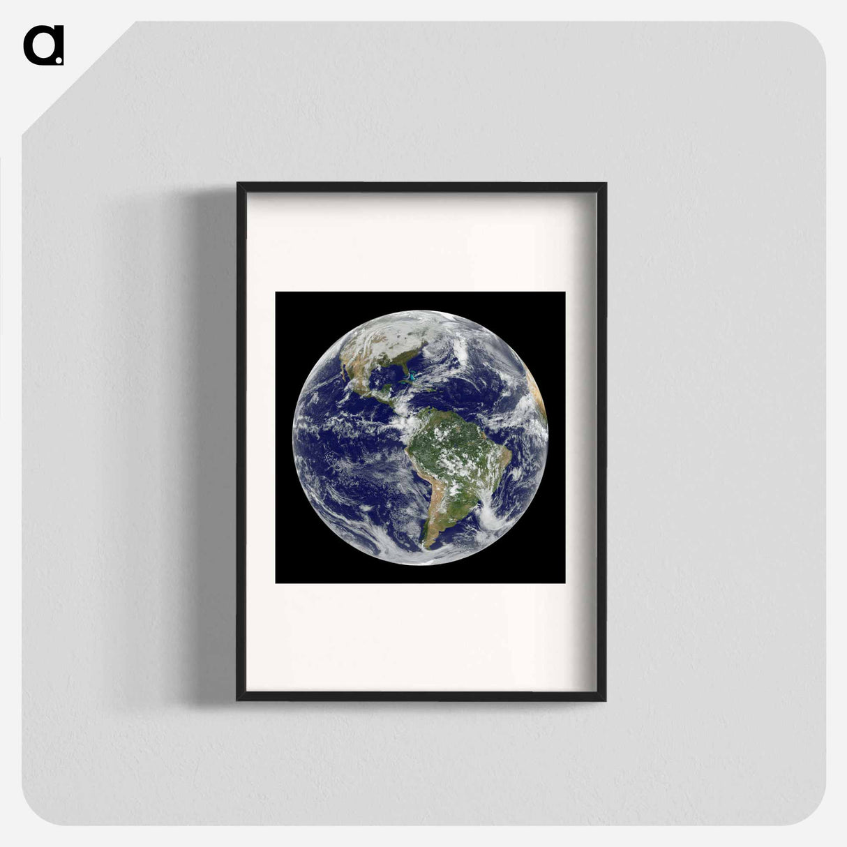 アートポスター-View of the Americas
- 地球 Poster.