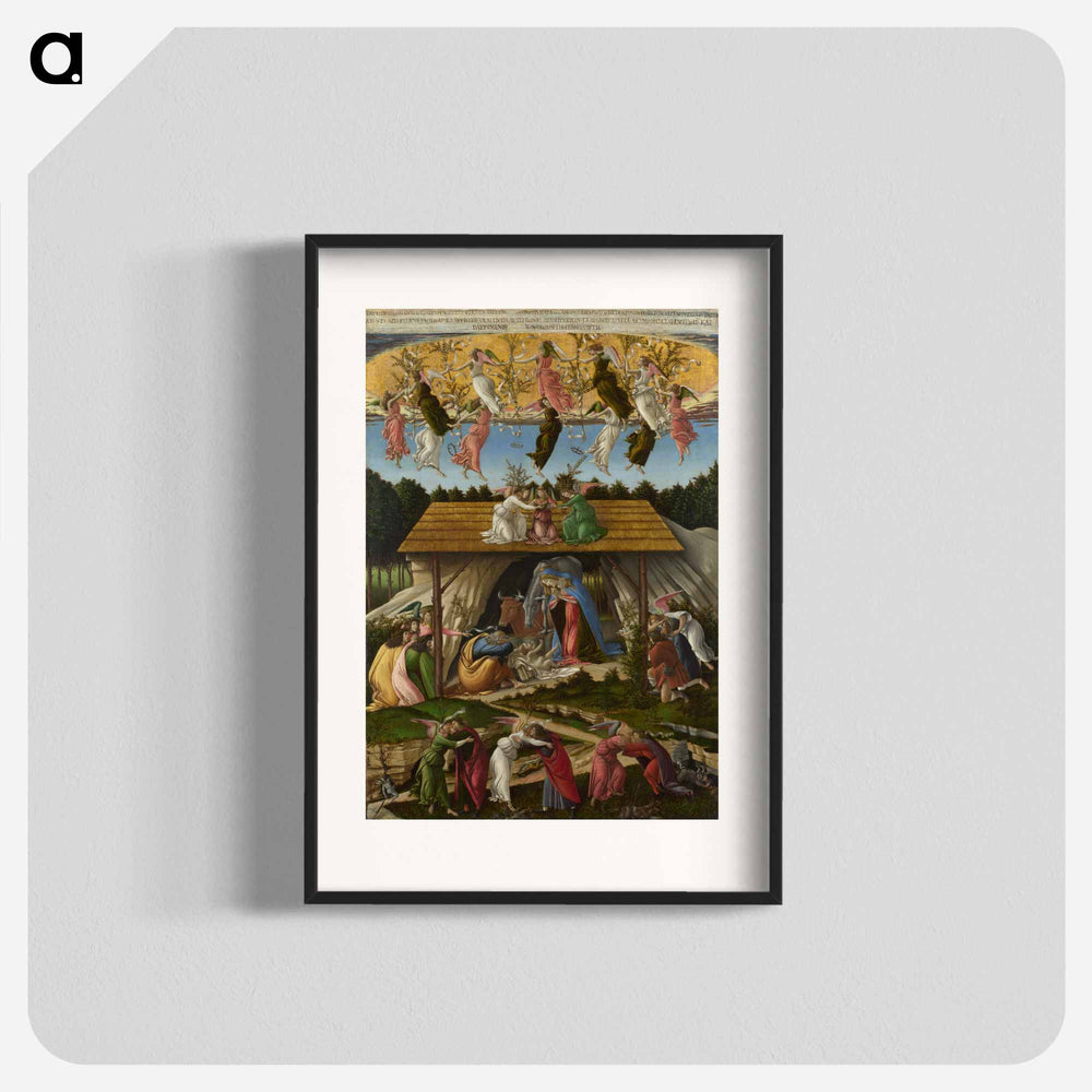 Mystic Nativity - Sandro Botticelli Poster.