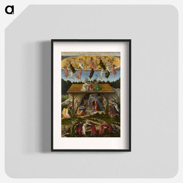 Mystic Nativity - Sandro Botticelli Poster.