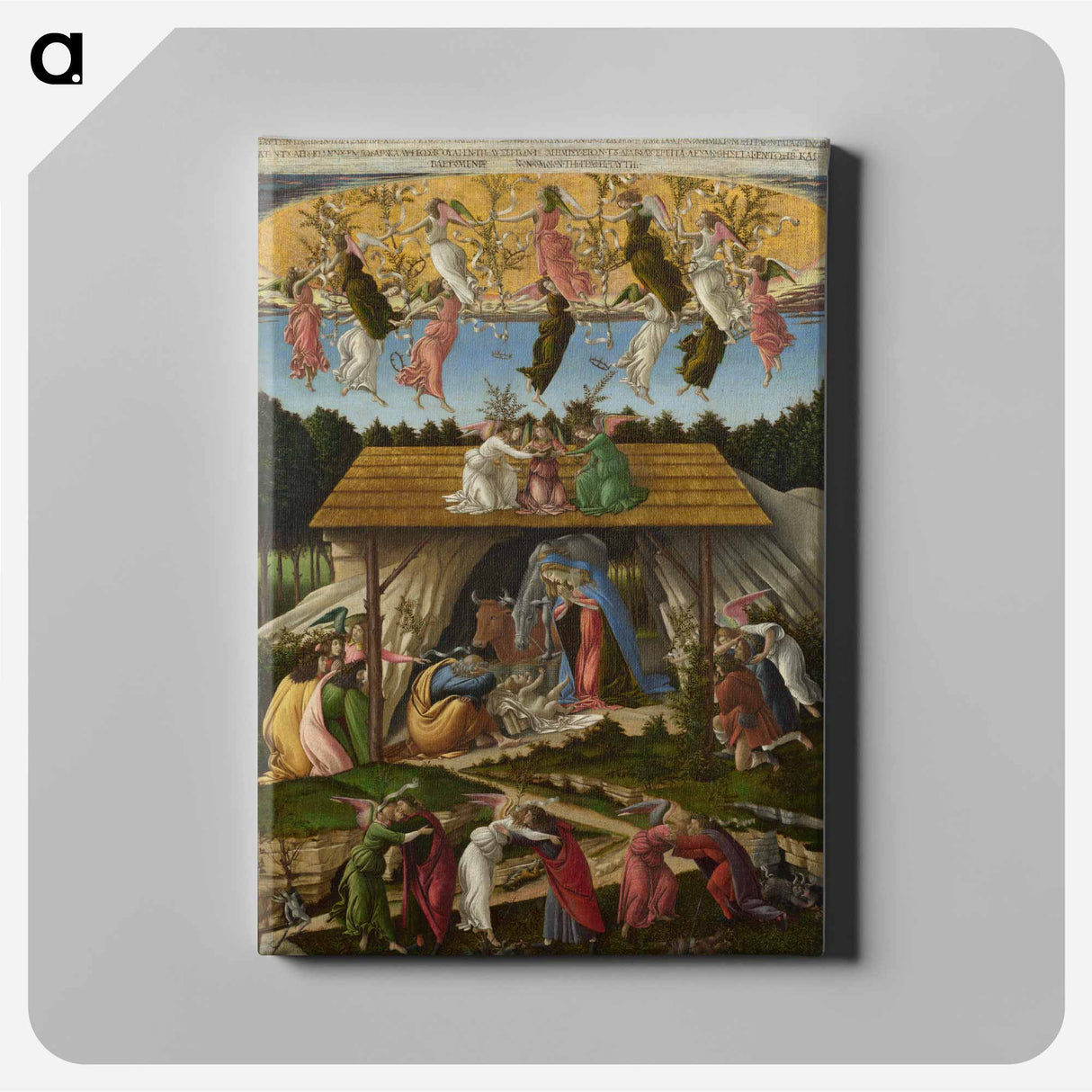 Mystic Nativity - Sandro Botticelli Canvas.