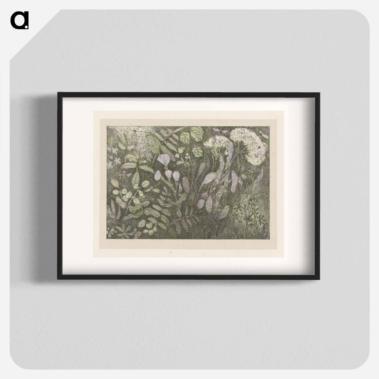 Bloemen en planten - Theo van Hoytema Poster.