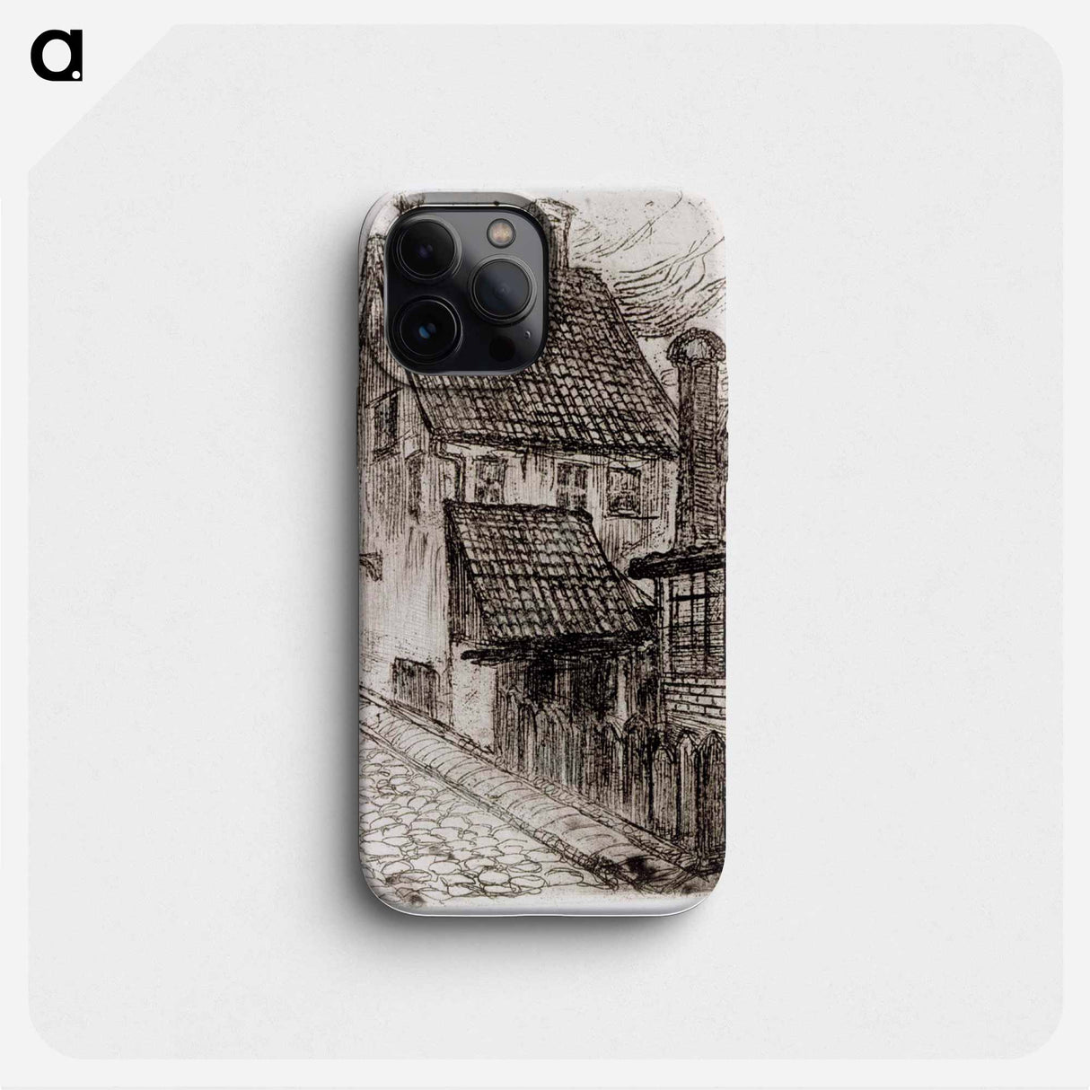 Katu meiningenissä thüringenissä - アルバート エーデルフェルト Phone Case.