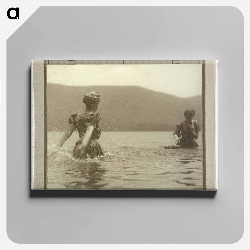 Emmy and Selma, Lake George - アルフレッド スティーグリッツ Canvas.