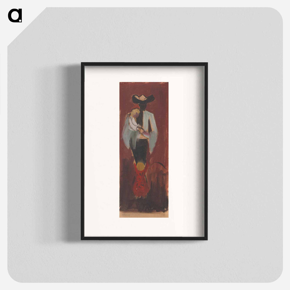 Figural study - アーノルド ピーター ワイズ クビンチャン Poster.