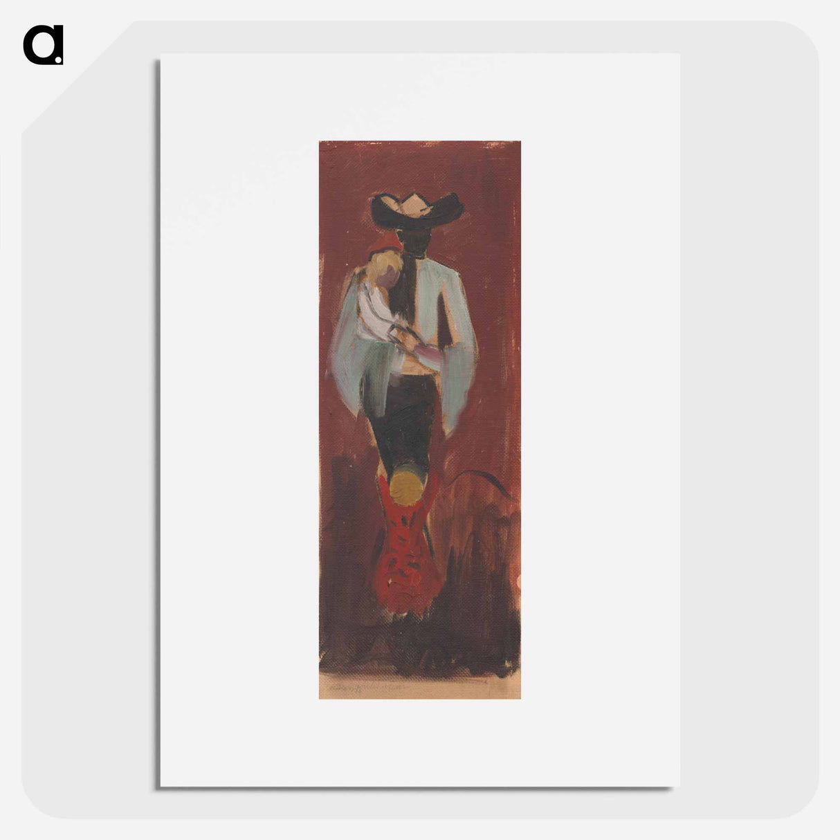 Figural study - アーノルド ピーター ワイズ クビンチャン Poster.