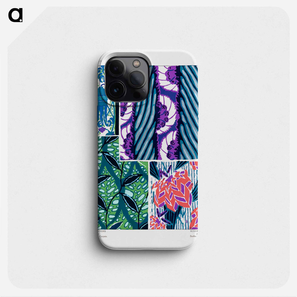 Suggestions pour étoffes et tapis: 60 motifs en couleur - E.A.セギー Phone Case.