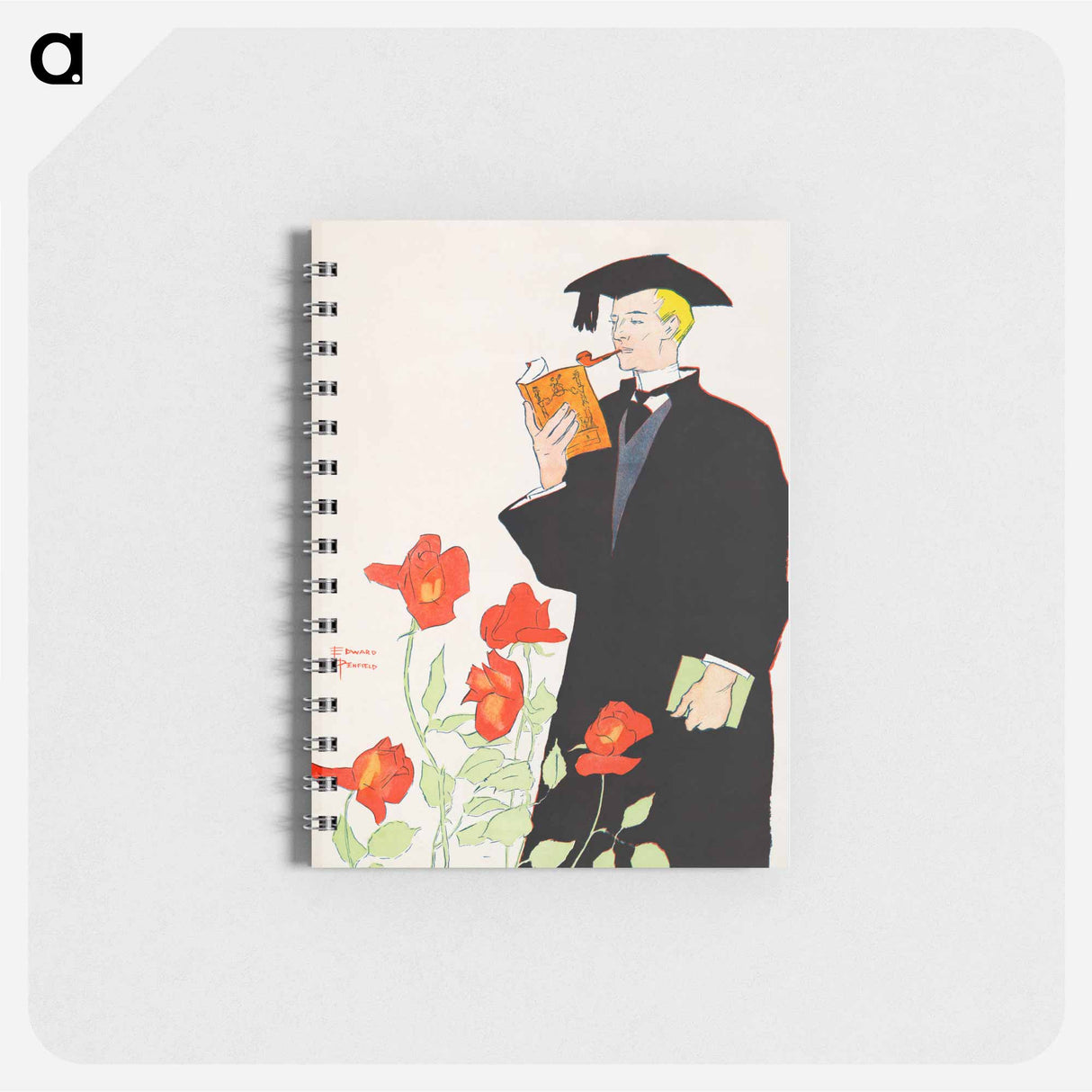 Man in academic dress - エドワード ペンフィールド Memo.