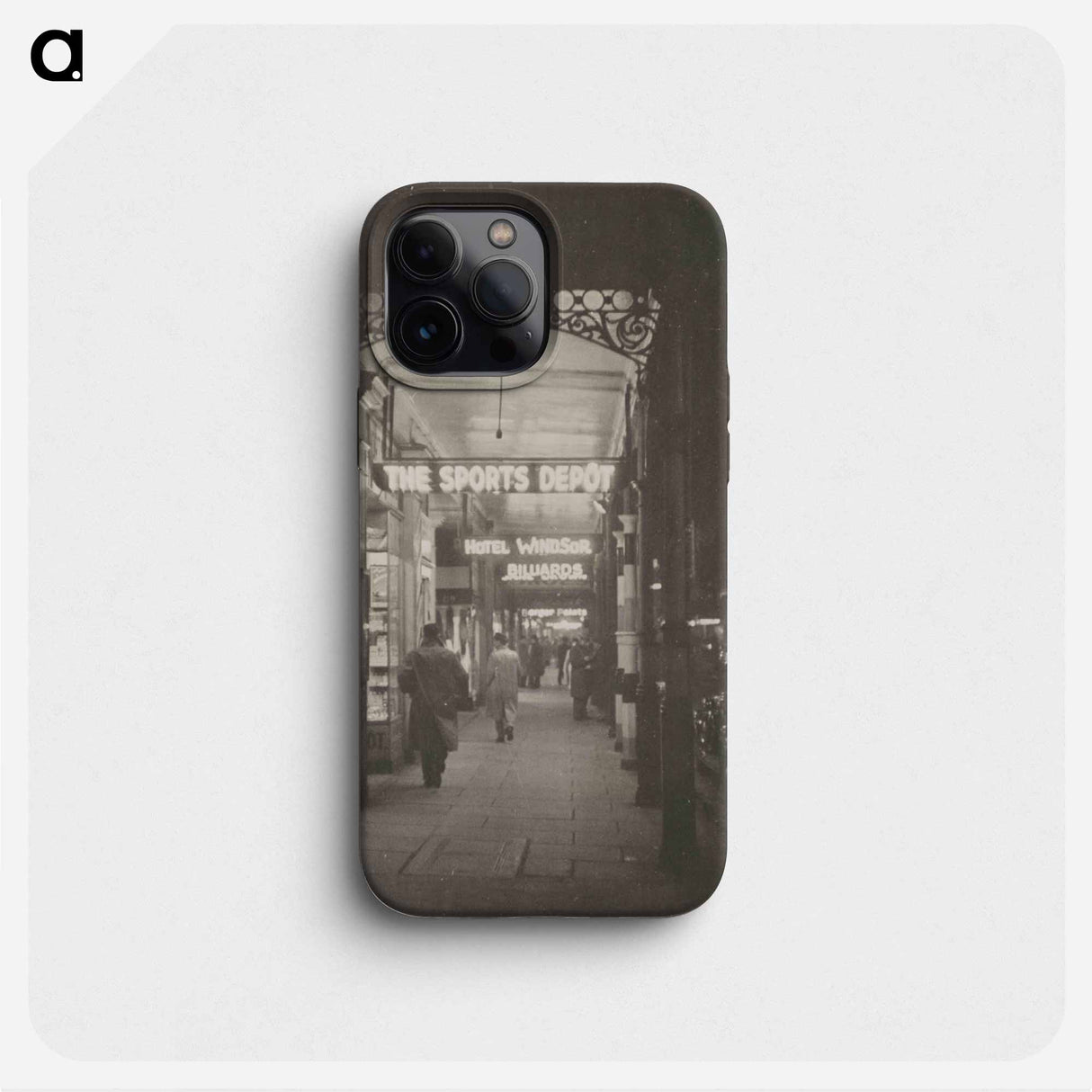 Wellington at night - エリック リー ジョンソン Phone Case.