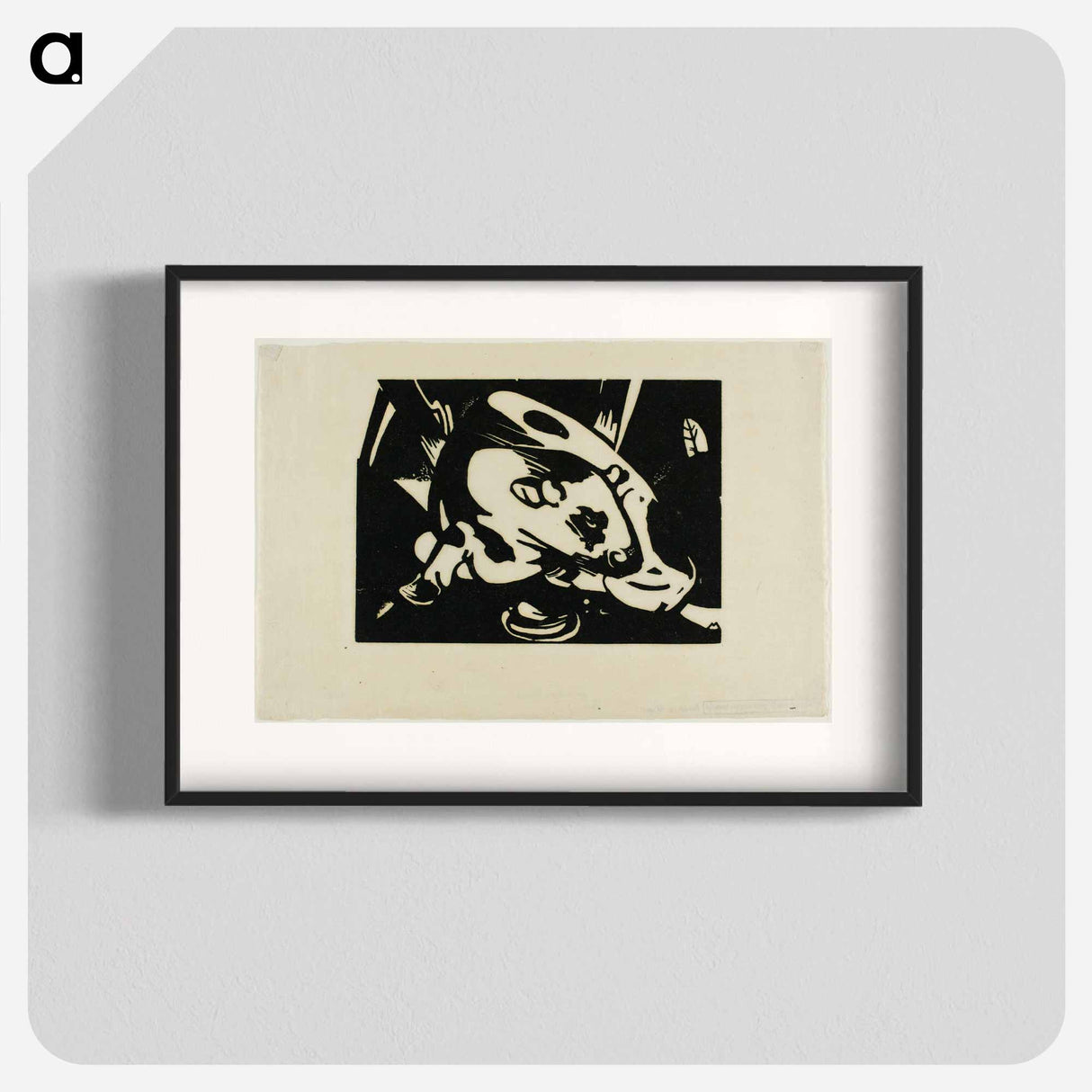 The Bull - フランツ マルク Poster.