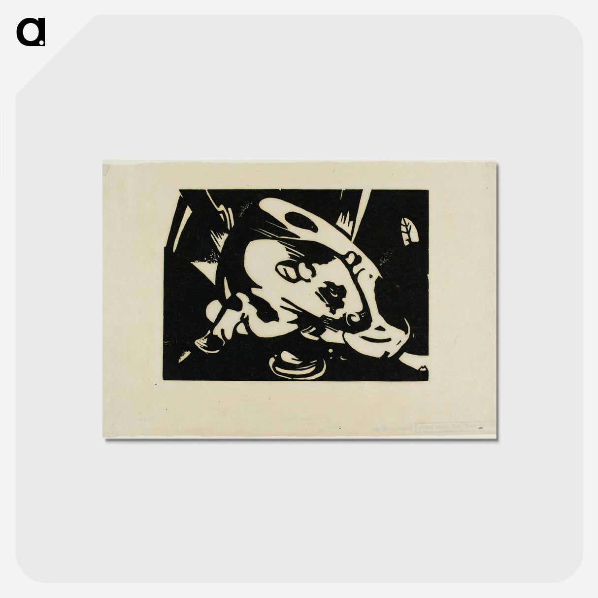 アートポストカード-The Bull - フランツ マルク Postcard.