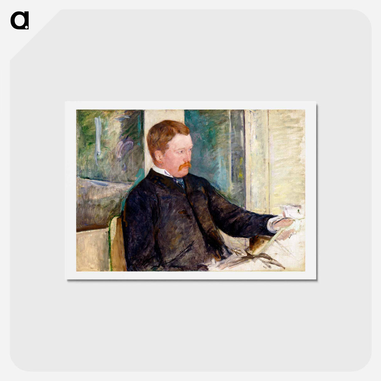 アートポストカード-Alexander J. Cassatt - メアリー カサット Postcard.