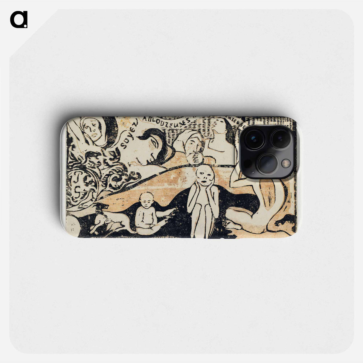 Love, and You Will Be Happy - ポール ゴーギャン Phone Case.