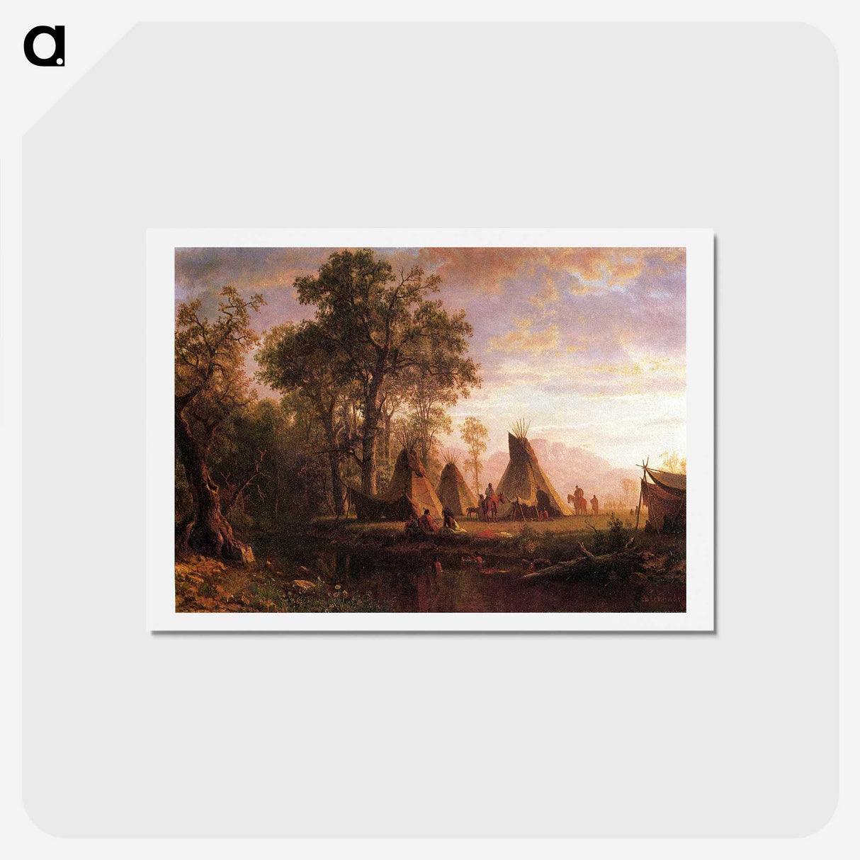 1-61_Albert-Bierstadt_hagaki