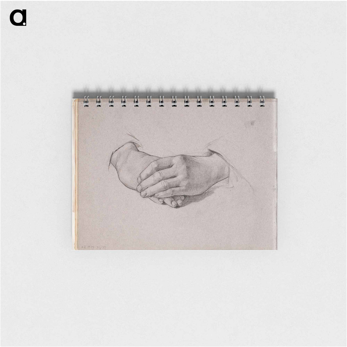アートメモ帳-(unknown) part of a sketchbook - アルバート エーデルフェルト Memo.