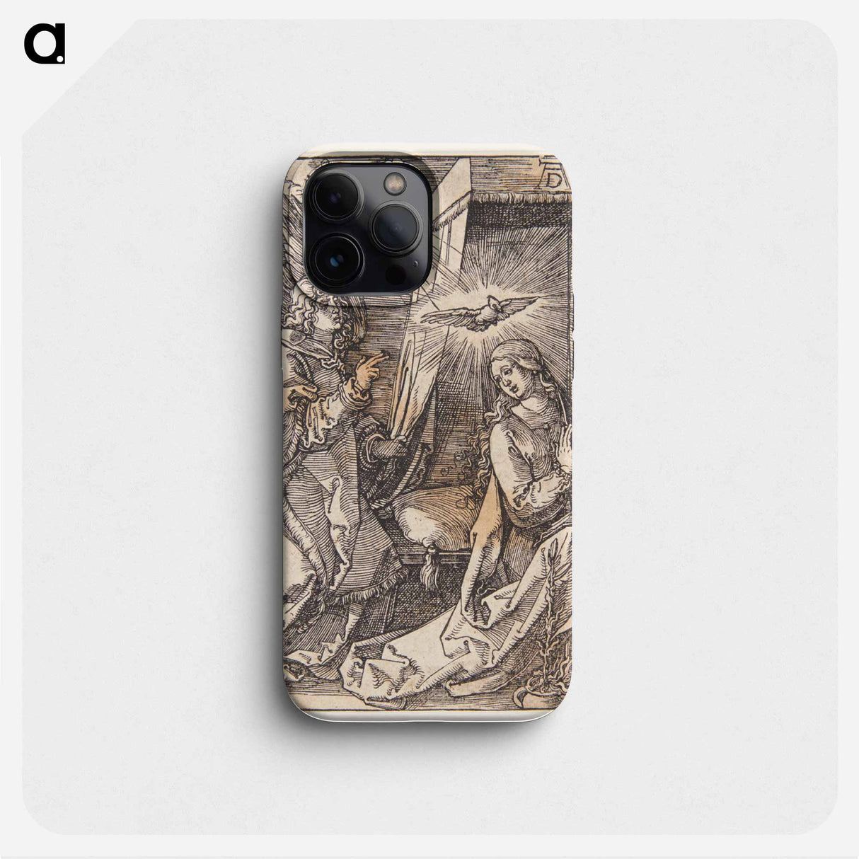 The announcement by Albrecht Dürer - アルブレヒト デューラー Phone Case.