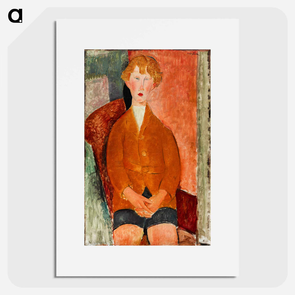 アートポスター-Boy in Short Pants
- ダラス美術館 Poster.