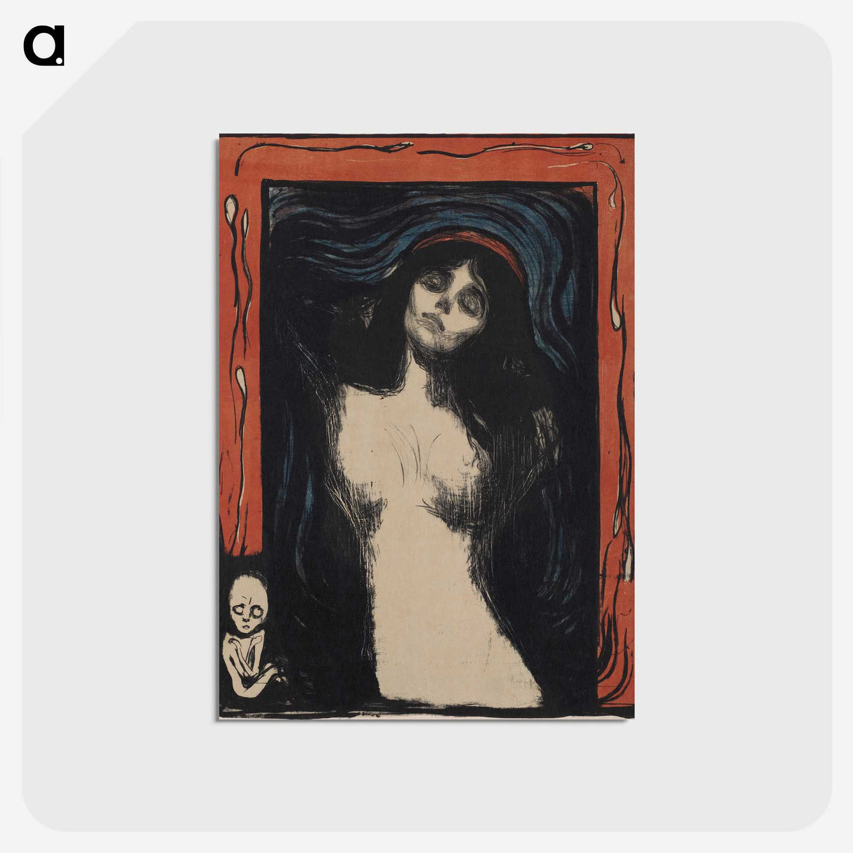 1-61_Edvard-Munch_postcard