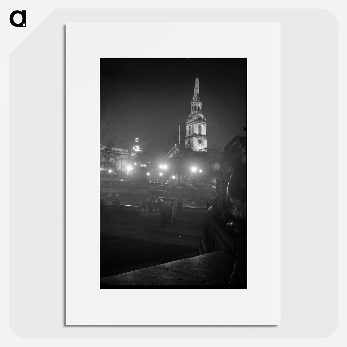 Tower structure, London - エリック リー ジョンソン Poster.