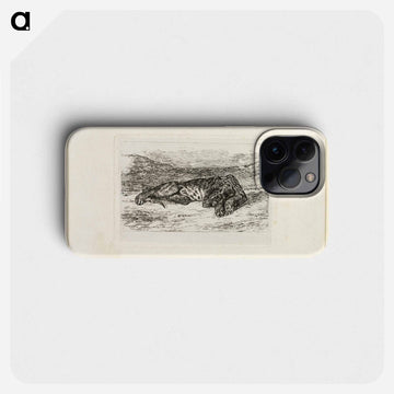 ホワイト - ウジェーヌ ドラクロワ Phone Case.