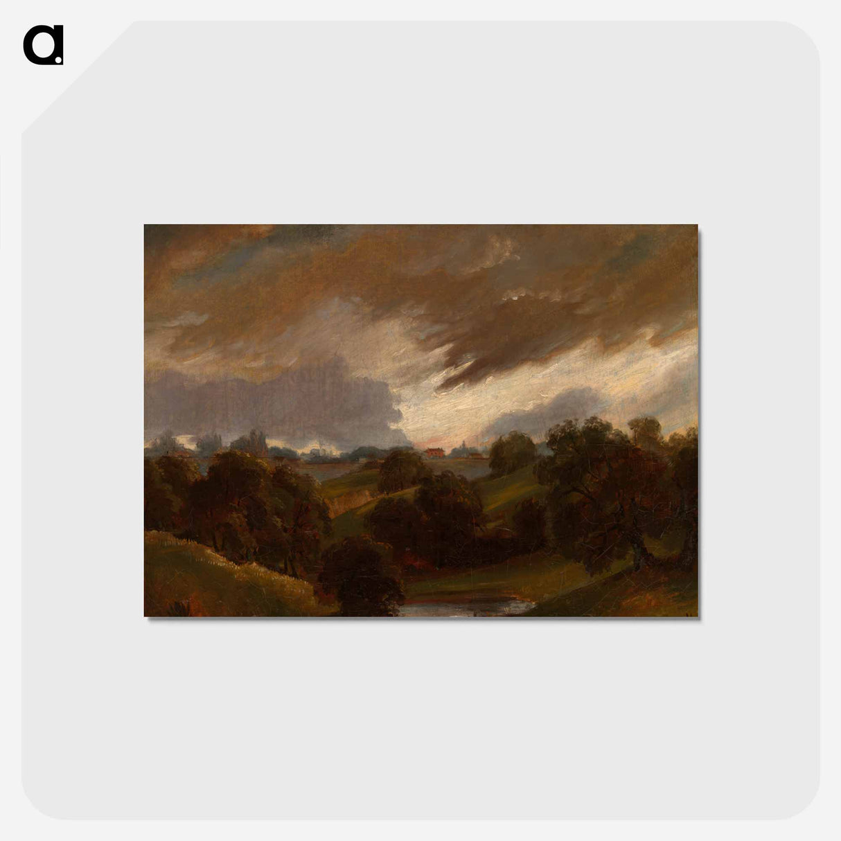 アートポストカード-Hampstead, Stormy Sky
- ジョン コンスタブル Postcard.