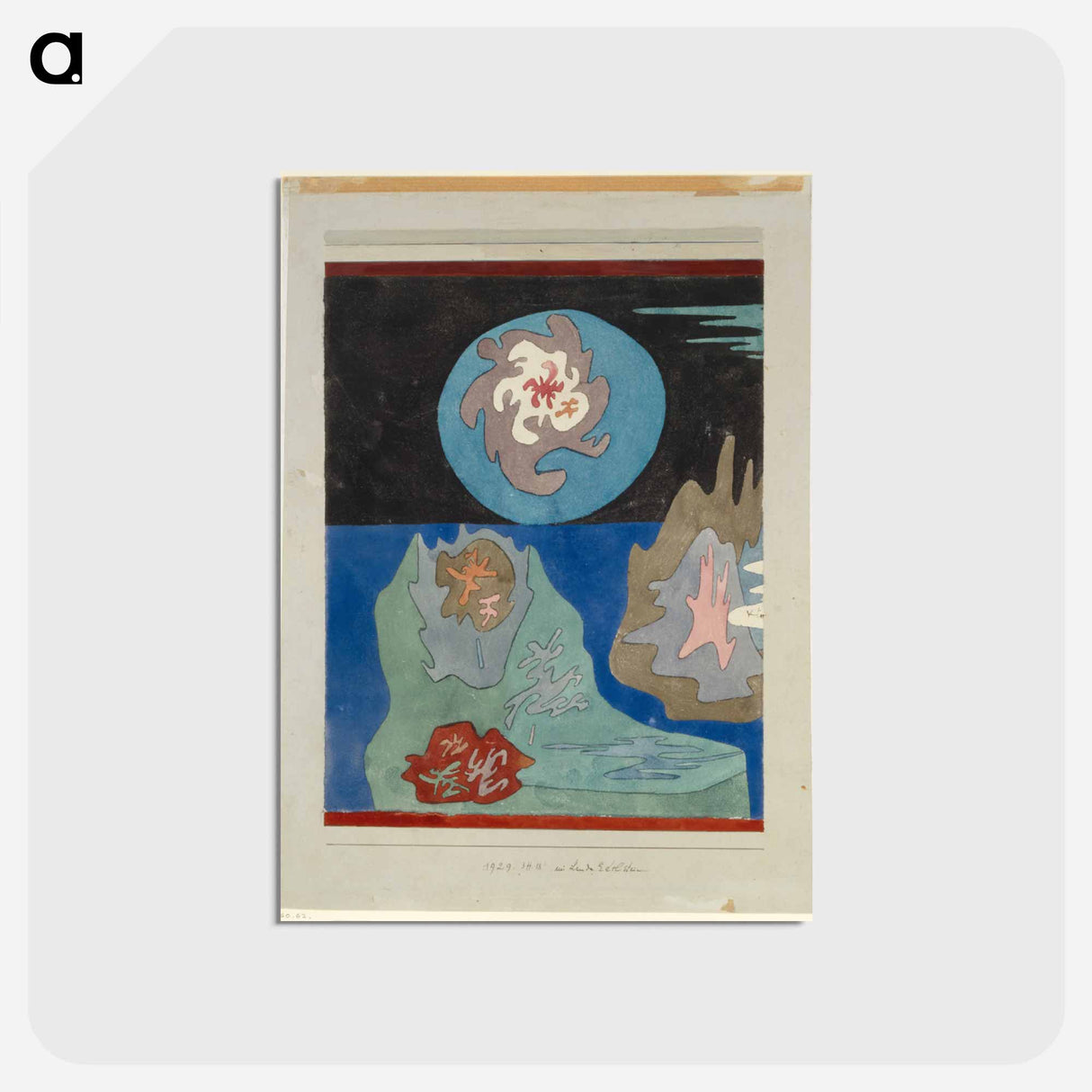 アートポストカード-In the Land of Precious Stones
- バーゼル美術館 Postcard.