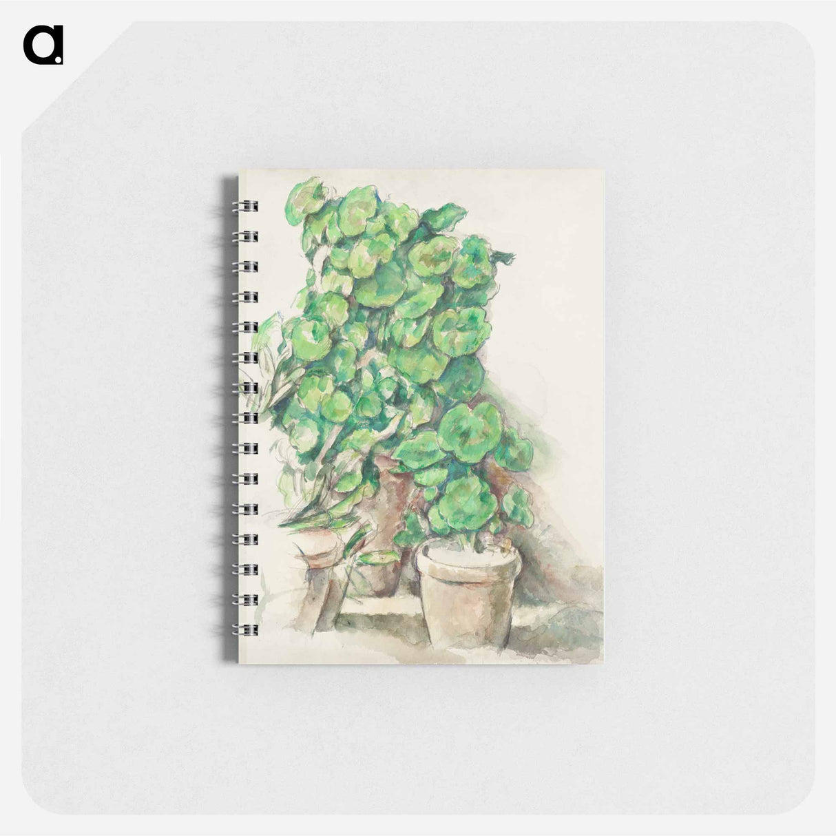 Geraniums - ポール セザンヌ Memo.