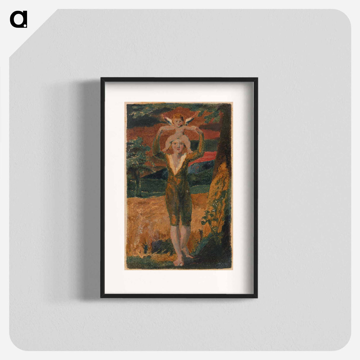 Songs of Innocence and of Experience, Plate 32, Experience Frontispiece - William Blake Poster.