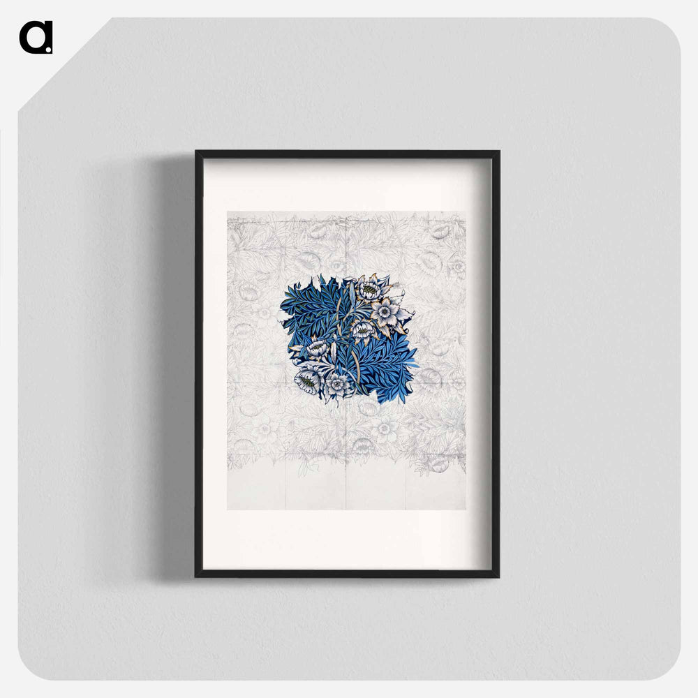 Tulip and Willow - ウィリアム モリス Poster.