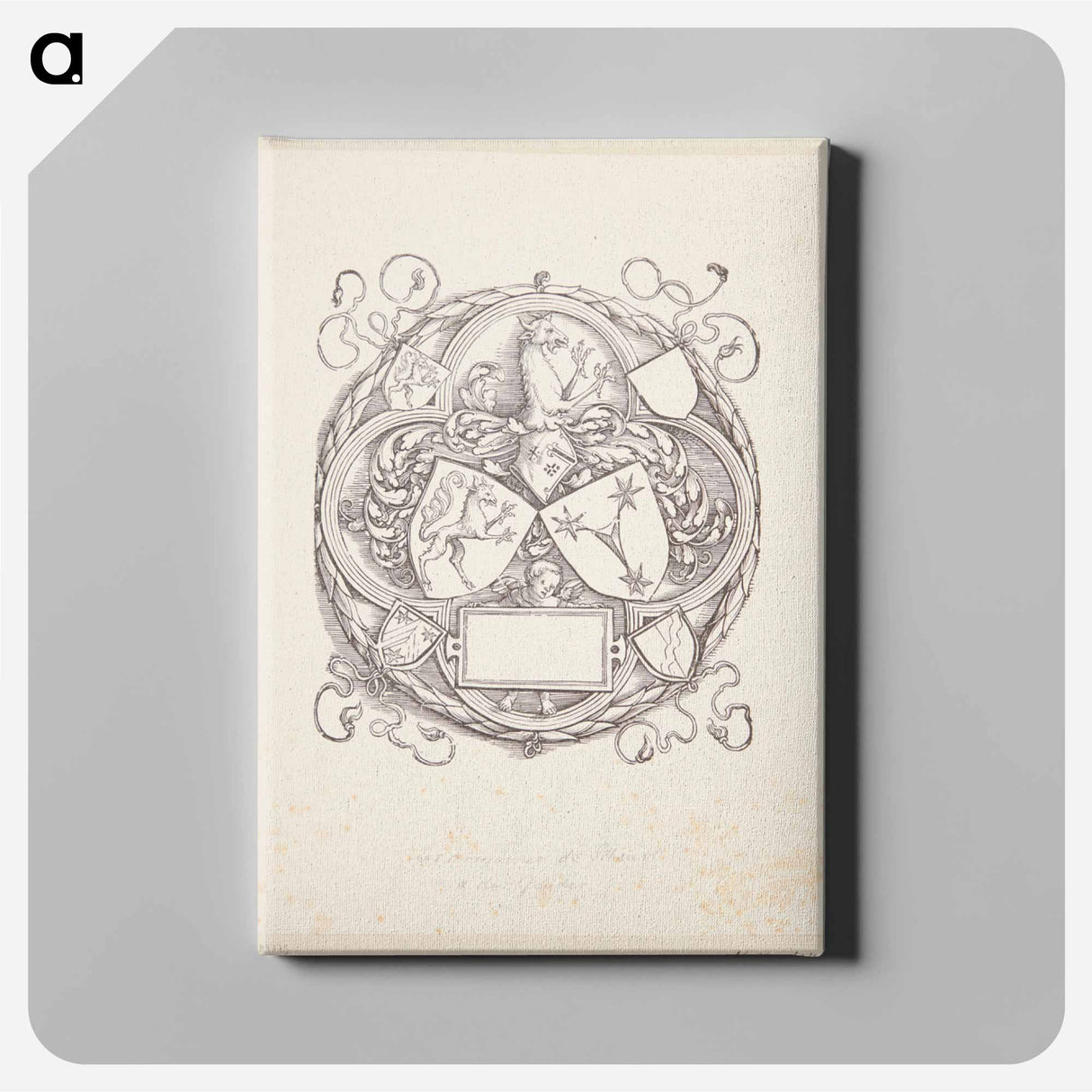 Scheurl's weapon - アルブレヒト デューラー Canvas.