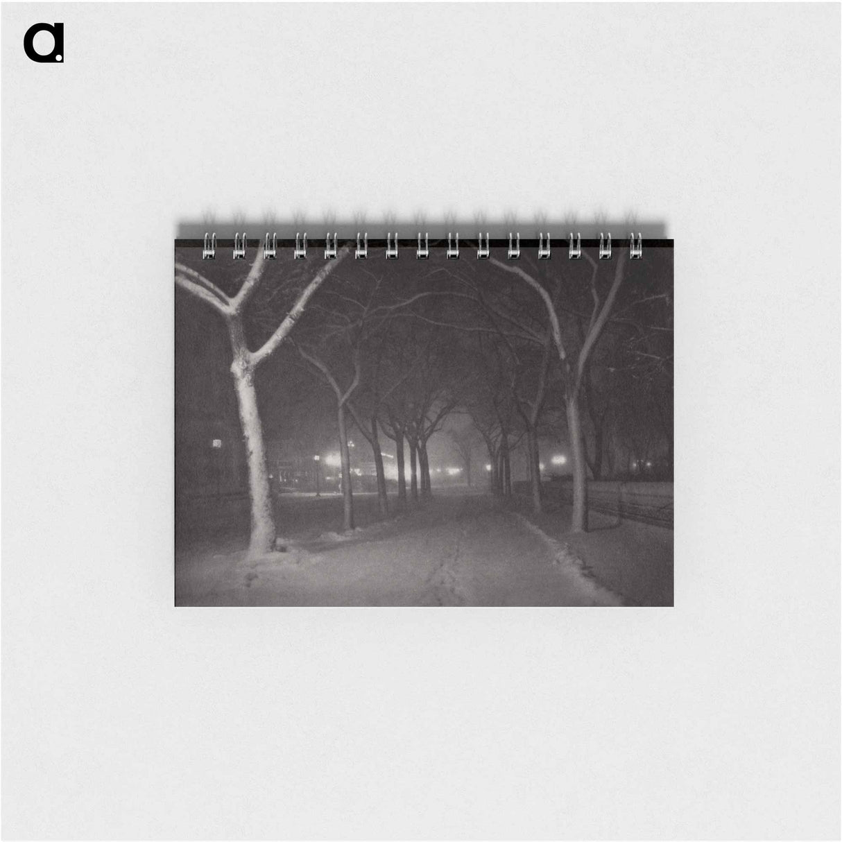 アートメモ帳-An Icy Night, New York - アルフレッド スティーグリッツ Memo.