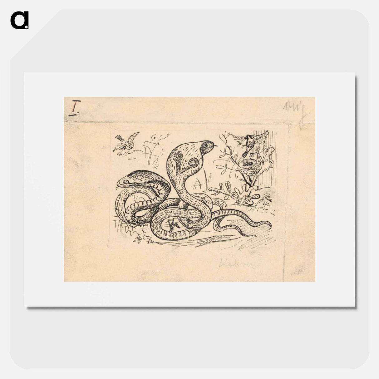 Stories in wilderness - 4 - アーノルド ピーター ワイズ クビンチャン Poster.