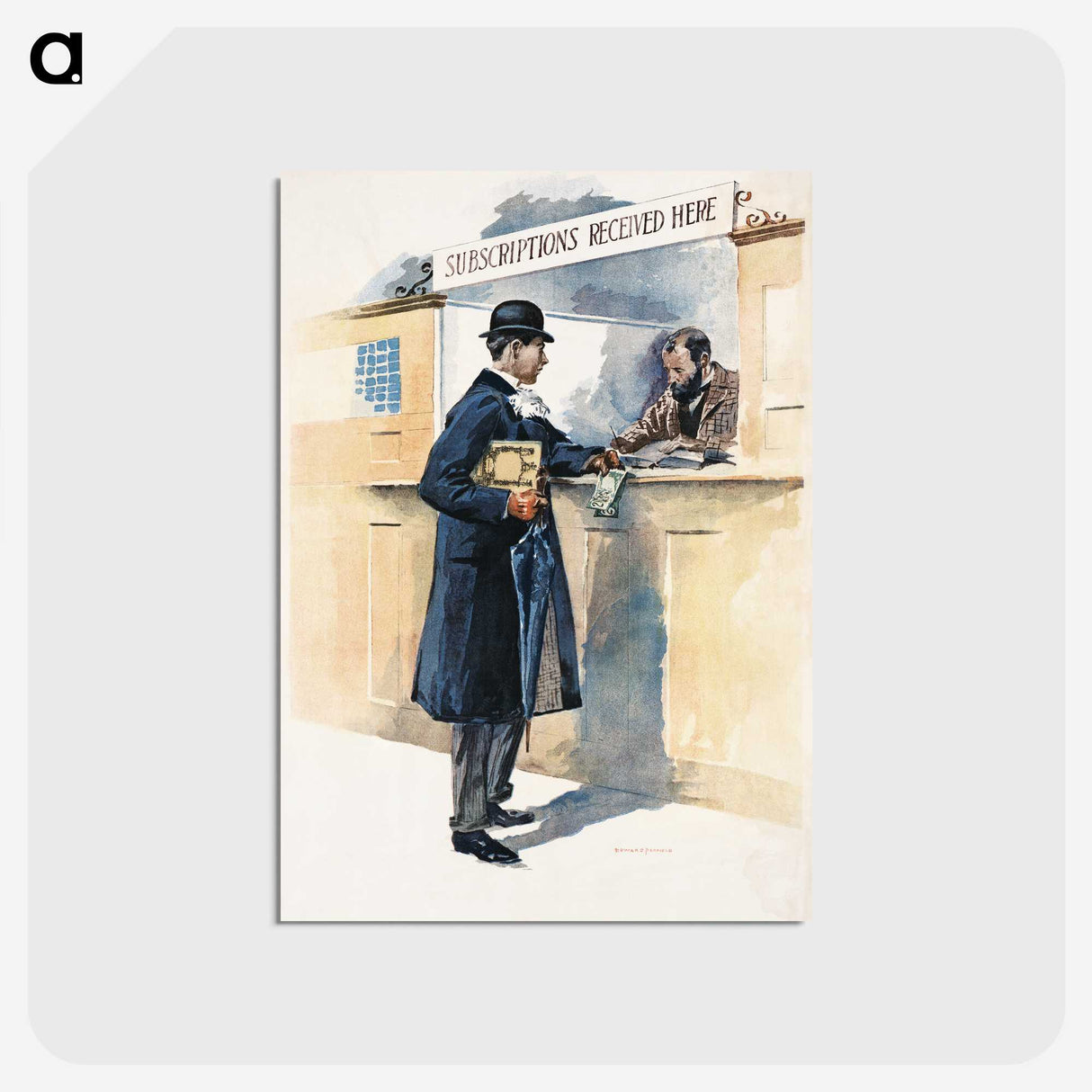 1-62_Edward-Penfield_postcard