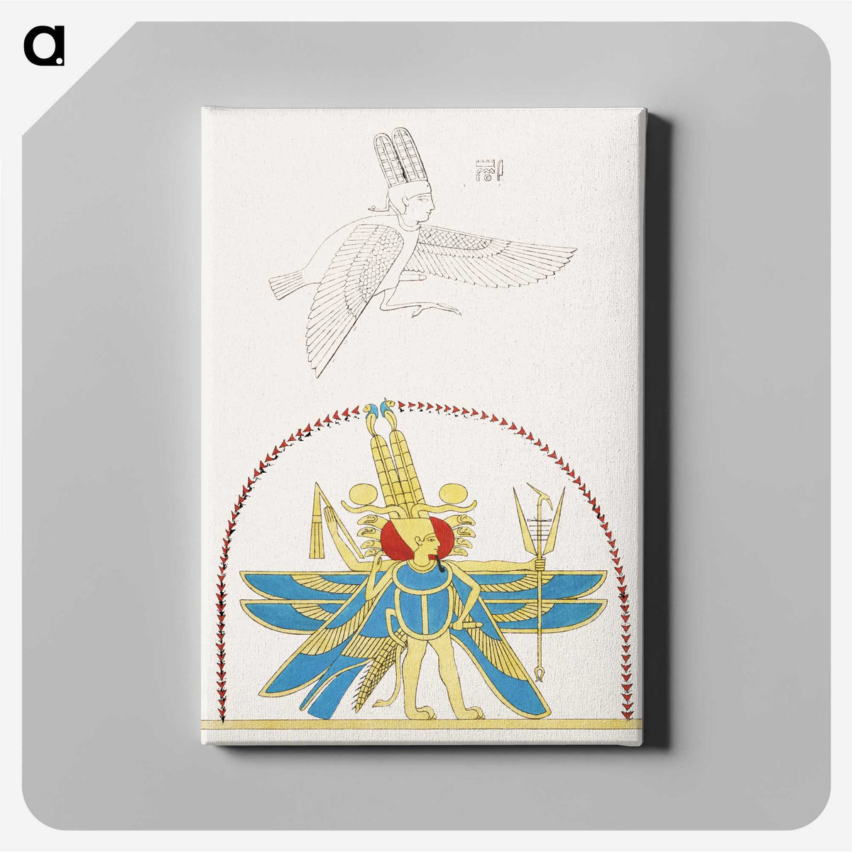 1-62_Pantheon-Egyptien_canvas