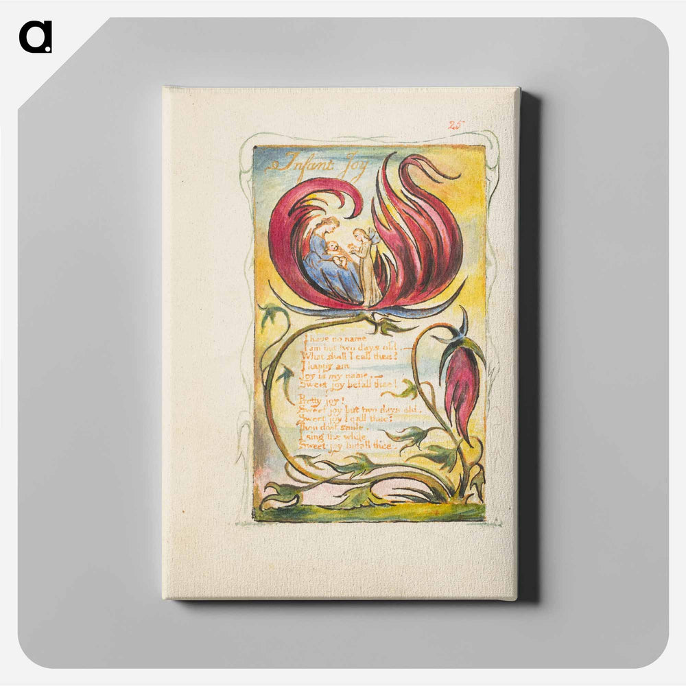 Infant Joy - William Blake Canvas.