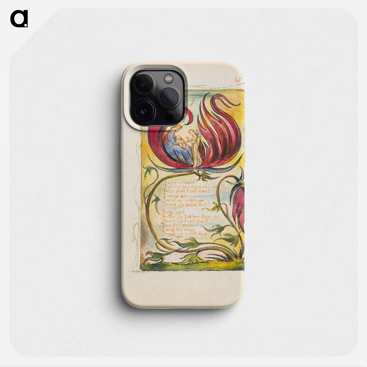 Infant Joy - William Blake Phone Case.