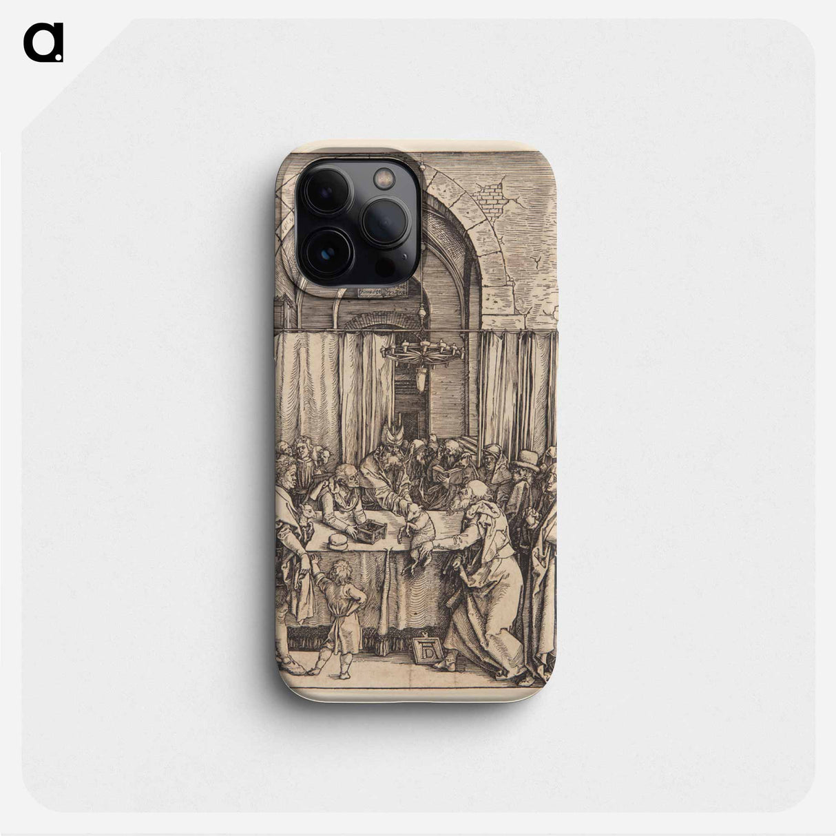 The execution of Scrooge's sacrifice - アルブレヒト デューラー Phone Case.