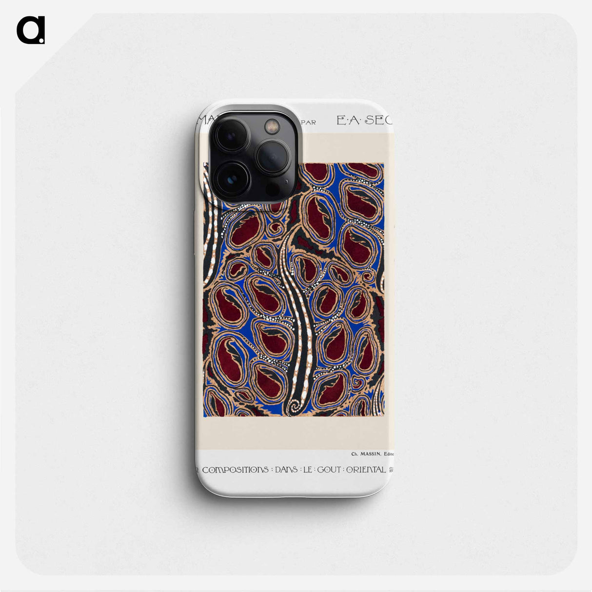 Samarkande: 20 Color Compositions in the Oriental Style - E.A.セギー Phone Case.