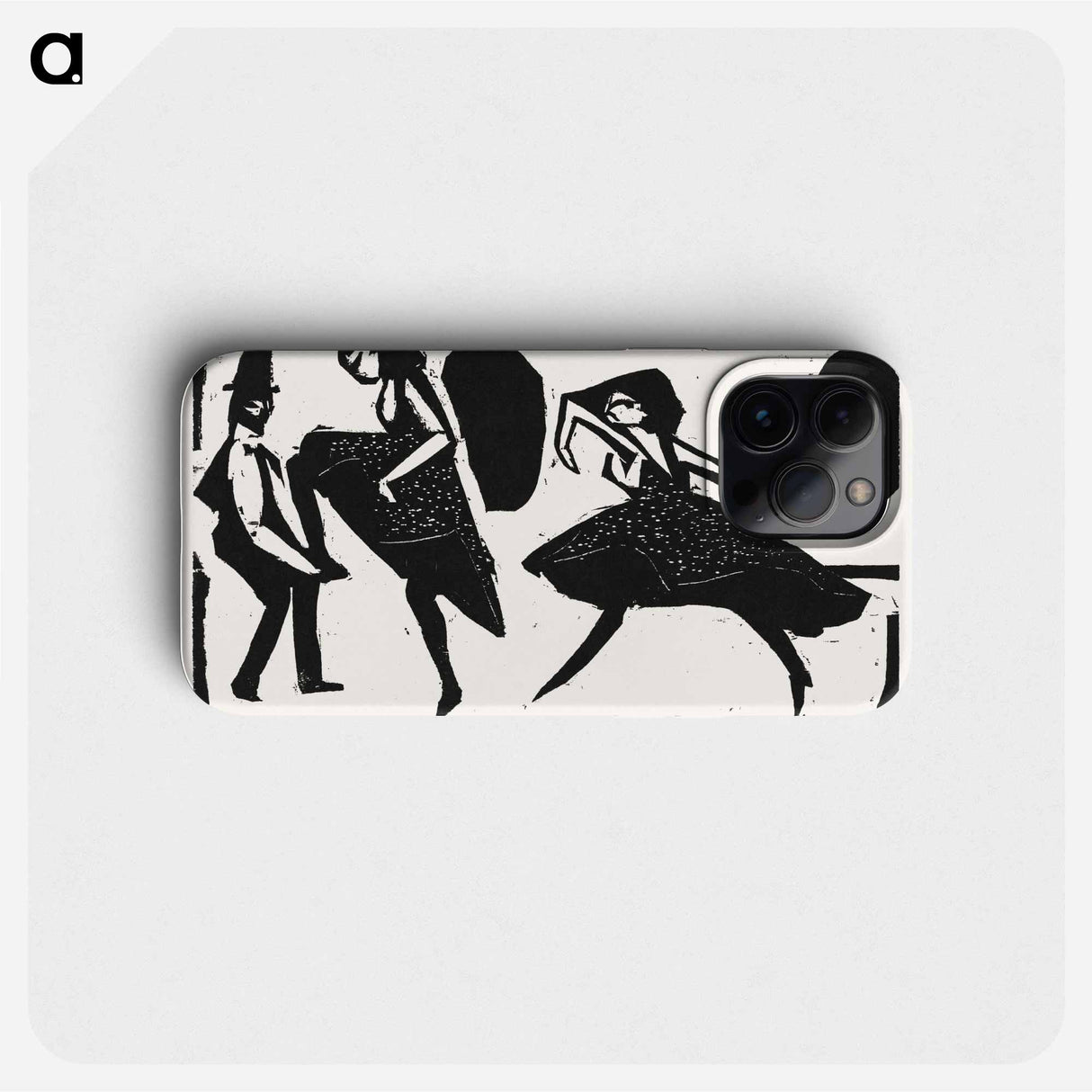 Acrobatic Dance - Ernst Ludwig Kirchner Phone Case.